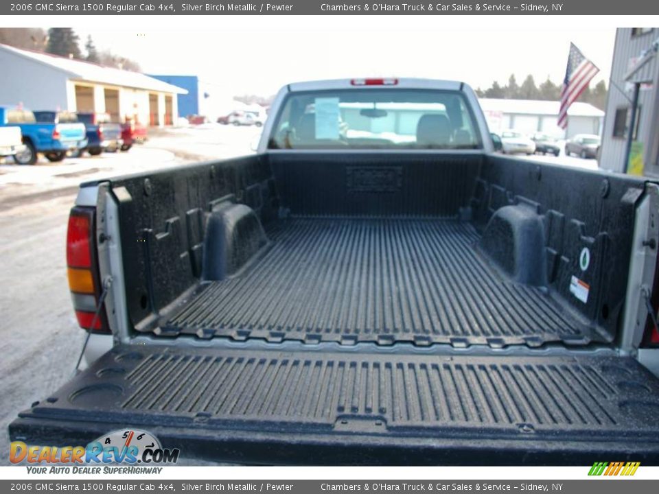 2006 GMC Sierra 1500 Regular Cab 4x4 Silver Birch Metallic / Pewter Photo #7