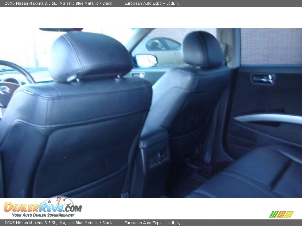 2006 Nissan Maxima 3.5 SL Majestic Blue Metallic / Black Photo #8
