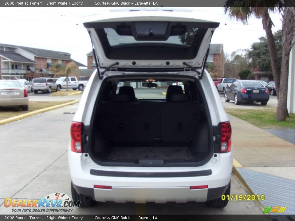 2008 Pontiac Torrent Bright White / Ebony Photo #3