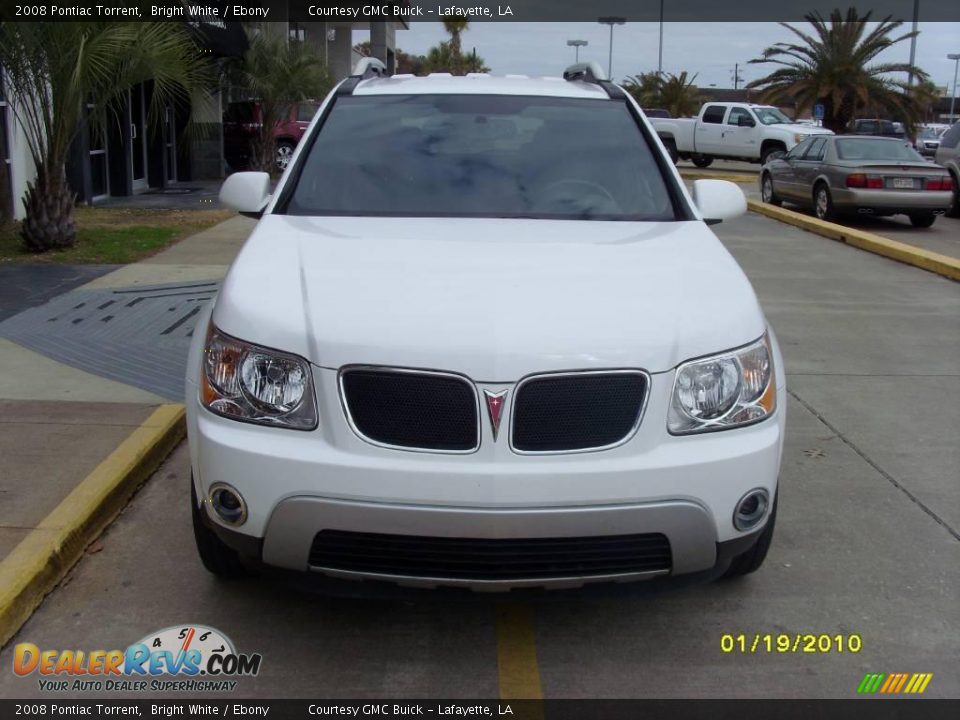 2008 Pontiac Torrent Bright White / Ebony Photo #6