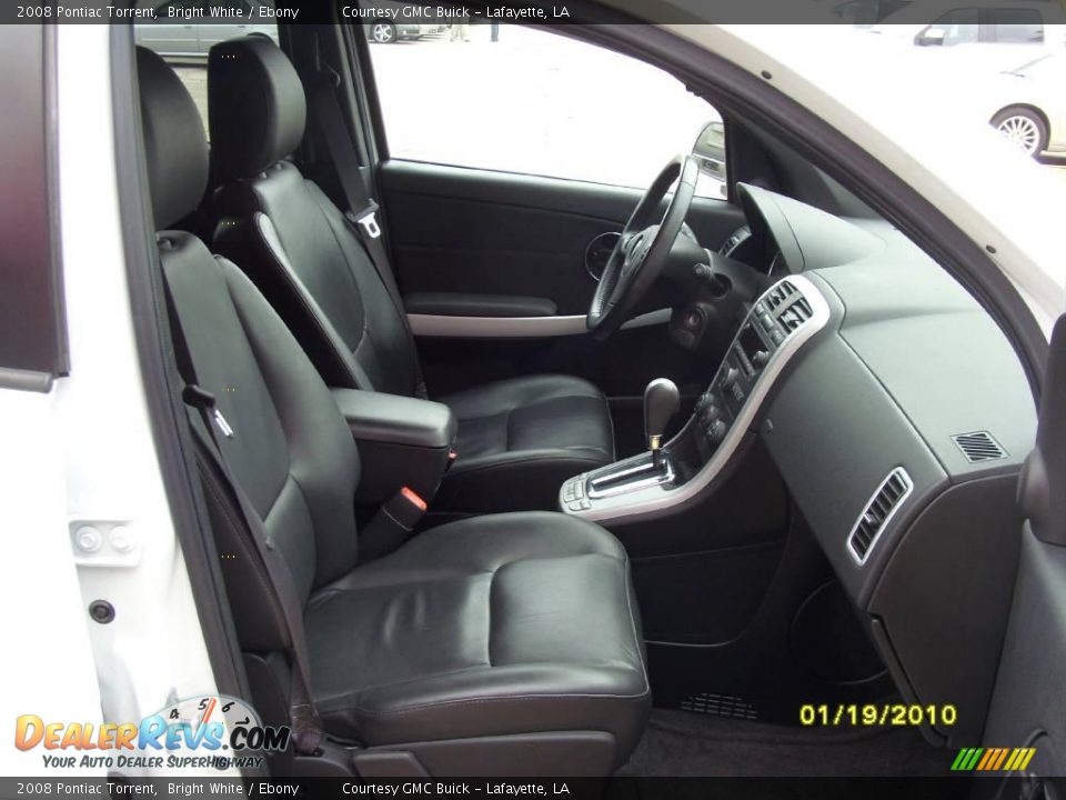 2008 Pontiac Torrent Bright White / Ebony Photo #9