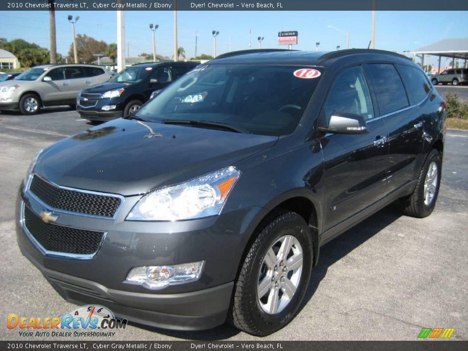 2010 Chevrolet Traverse LT Cyber Gray Metallic / Ebony Photo #1