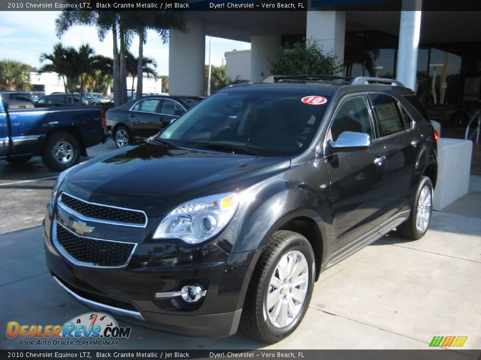 2010 Chevrolet Equinox LTZ Black Granite Metallic / Jet Black Photo #1