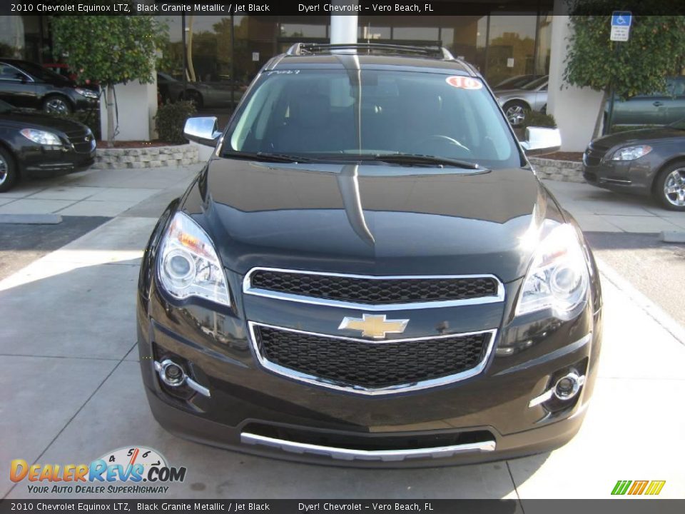 2010 Chevrolet Equinox LTZ Black Granite Metallic / Jet Black Photo #2