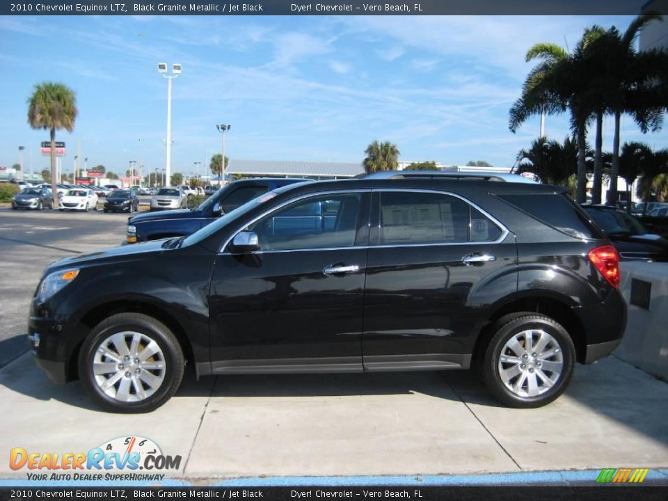 2010 Chevrolet Equinox LTZ Black Granite Metallic / Jet Black Photo #3