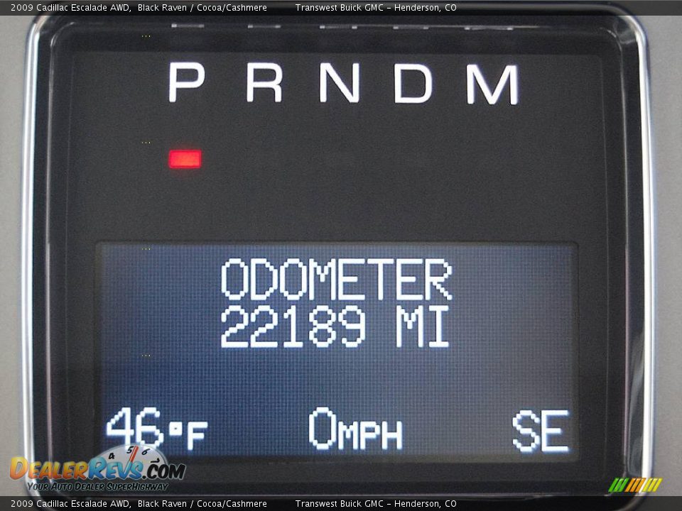 2009 Cadillac Escalade AWD Black Raven / Cocoa/Cashmere Photo #24