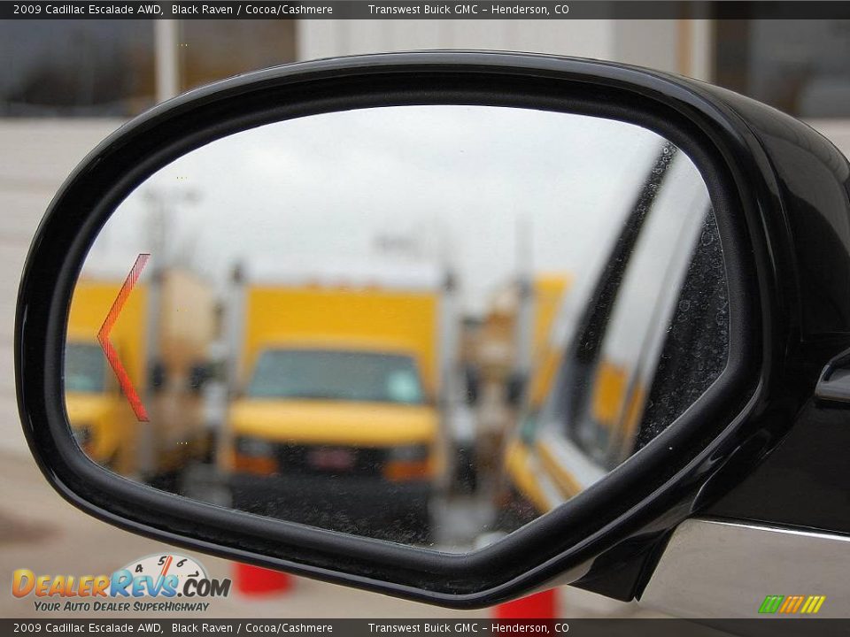 2009 Cadillac Escalade AWD Black Raven / Cocoa/Cashmere Photo #26