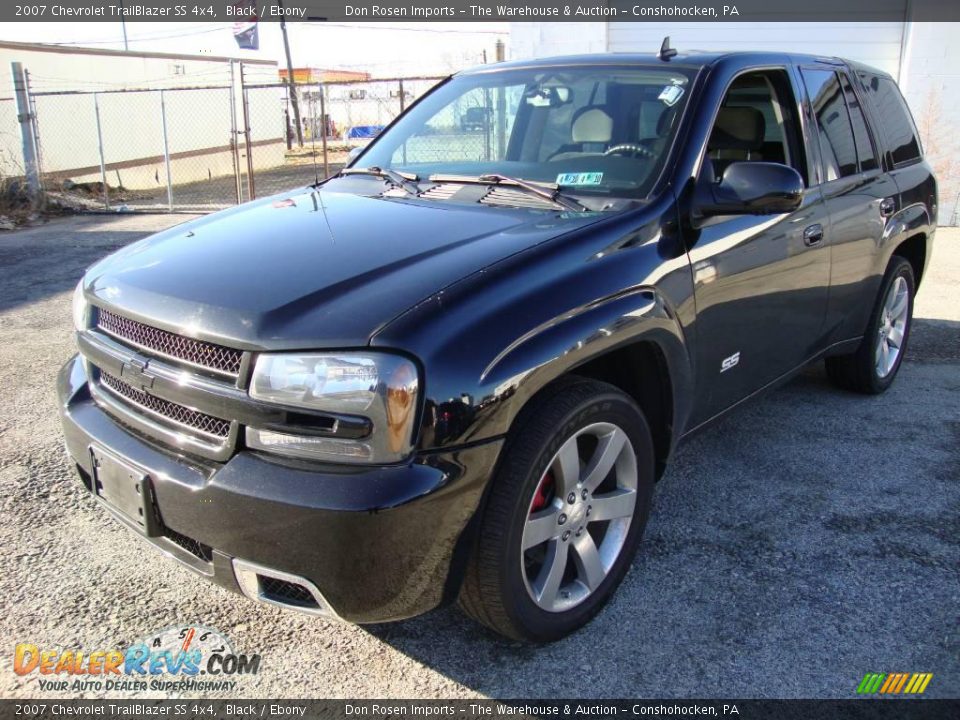 2007 Chevrolet TrailBlazer SS 4x4 Black / Ebony Photo #1