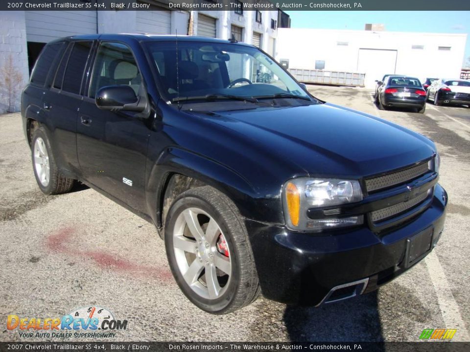 2007 Chevrolet TrailBlazer SS 4x4 Black / Ebony Photo #4