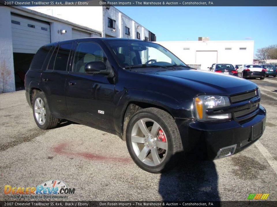 2007 Chevrolet TrailBlazer SS 4x4 Black / Ebony Photo #5