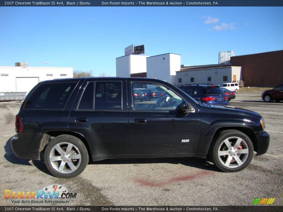 2007 Chevrolet TrailBlazer SS 4x4 Black / Ebony Photo #6