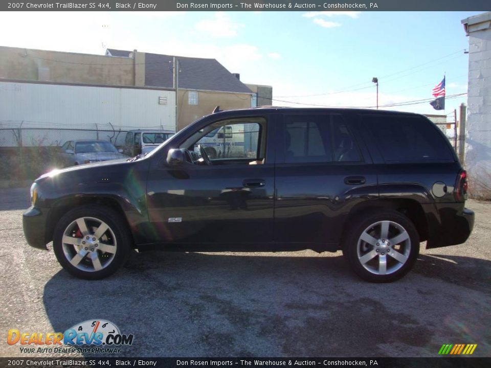 2007 Chevrolet TrailBlazer SS 4x4 Black / Ebony Photo #10