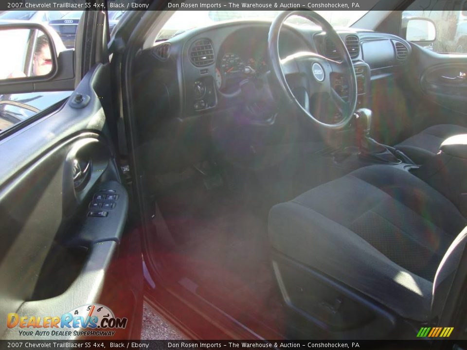 2007 Chevrolet TrailBlazer SS 4x4 Black / Ebony Photo #12