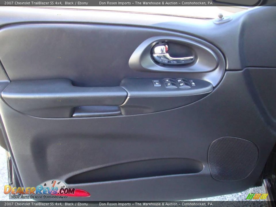 2007 Chevrolet TrailBlazer SS 4x4 Black / Ebony Photo #13