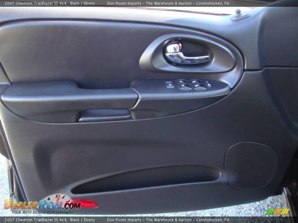 2007 Chevrolet TrailBlazer SS 4x4 Black / Ebony Photo #14