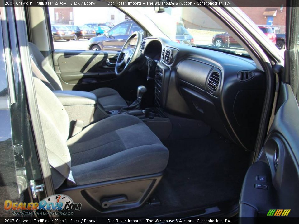 2007 Chevrolet TrailBlazer SS 4x4 Black / Ebony Photo #19