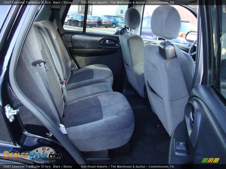 2007 Chevrolet TrailBlazer SS 4x4 Black / Ebony Photo #21