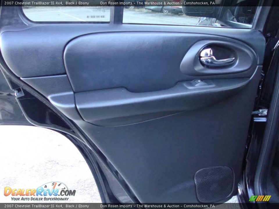 2007 Chevrolet TrailBlazer SS 4x4 Black / Ebony Photo #23