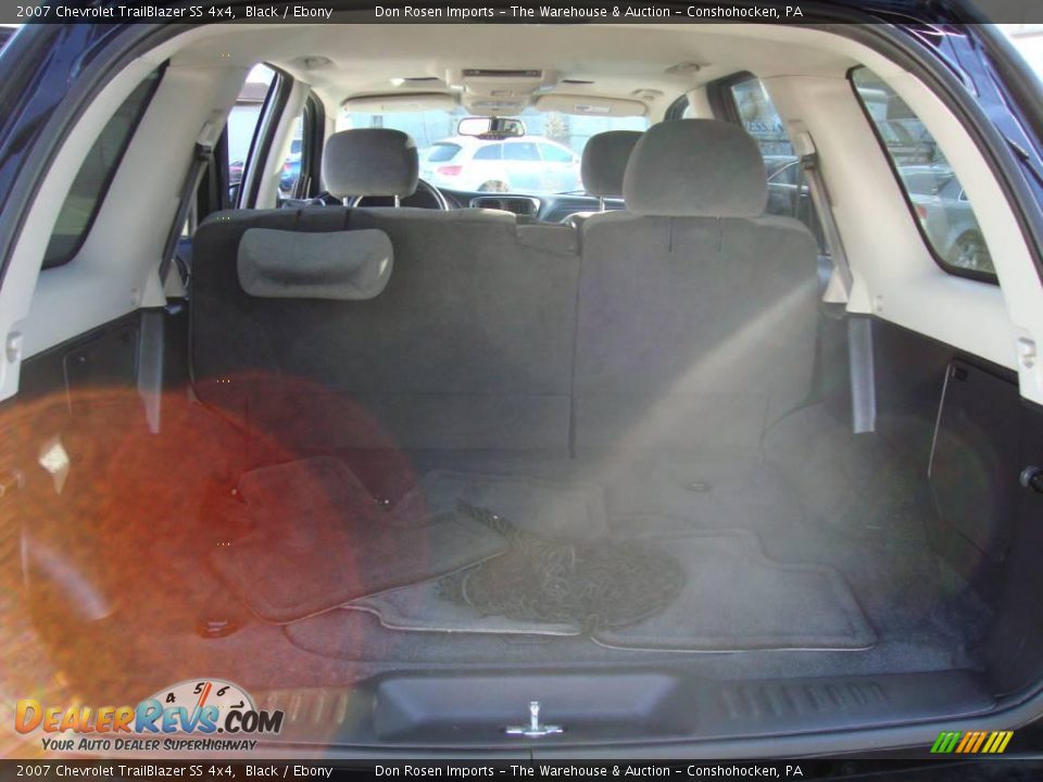 2007 Chevrolet TrailBlazer SS 4x4 Black / Ebony Photo #24