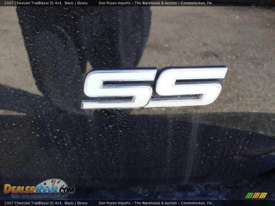 2007 Chevrolet TrailBlazer SS 4x4 Black / Ebony Photo #26
