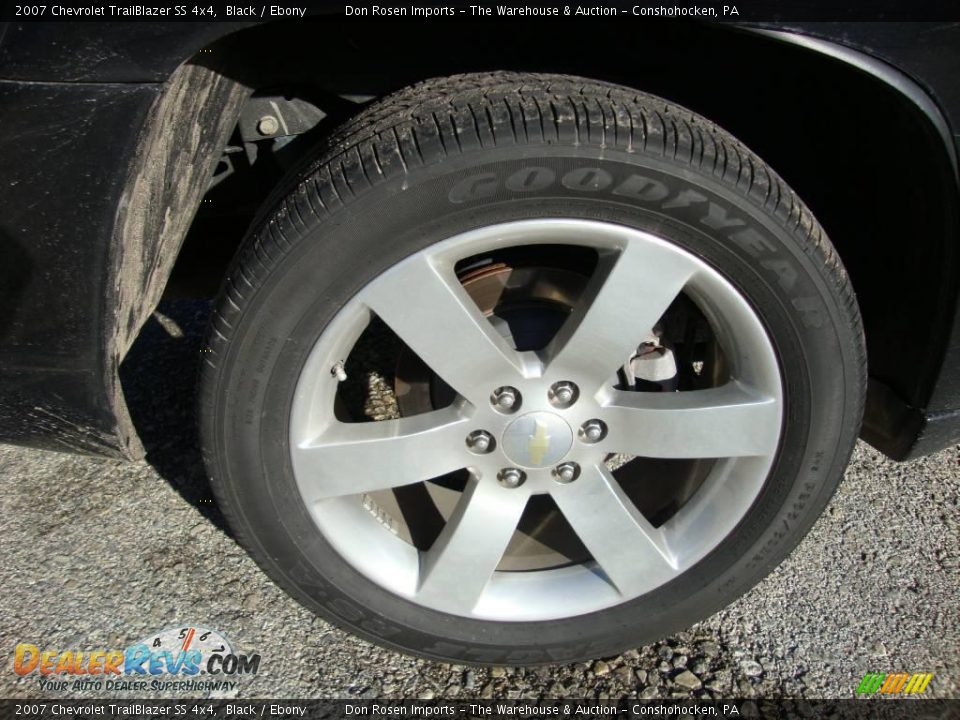 2007 Chevrolet TrailBlazer SS 4x4 Black / Ebony Photo #27