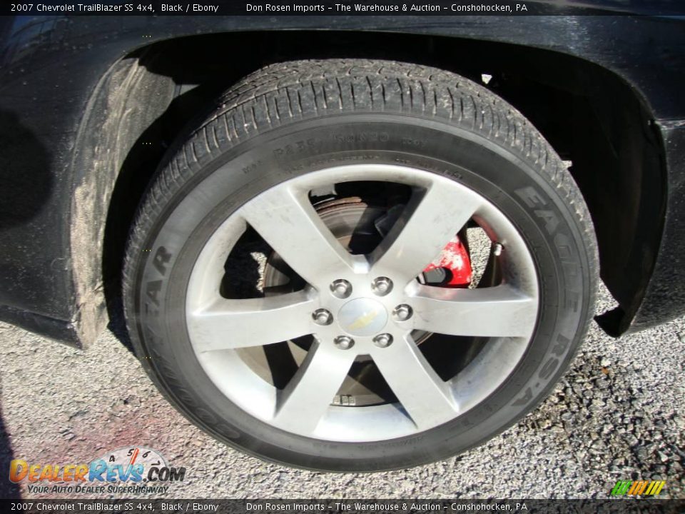2007 Chevrolet TrailBlazer SS 4x4 Black / Ebony Photo #28