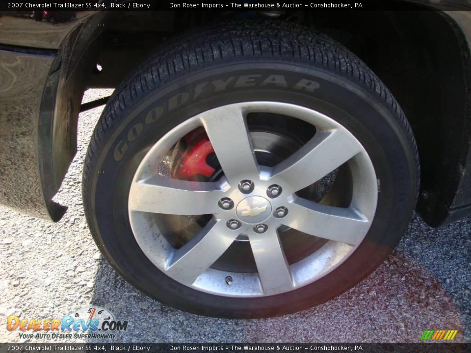 2007 Chevrolet TrailBlazer SS 4x4 Black / Ebony Photo #29