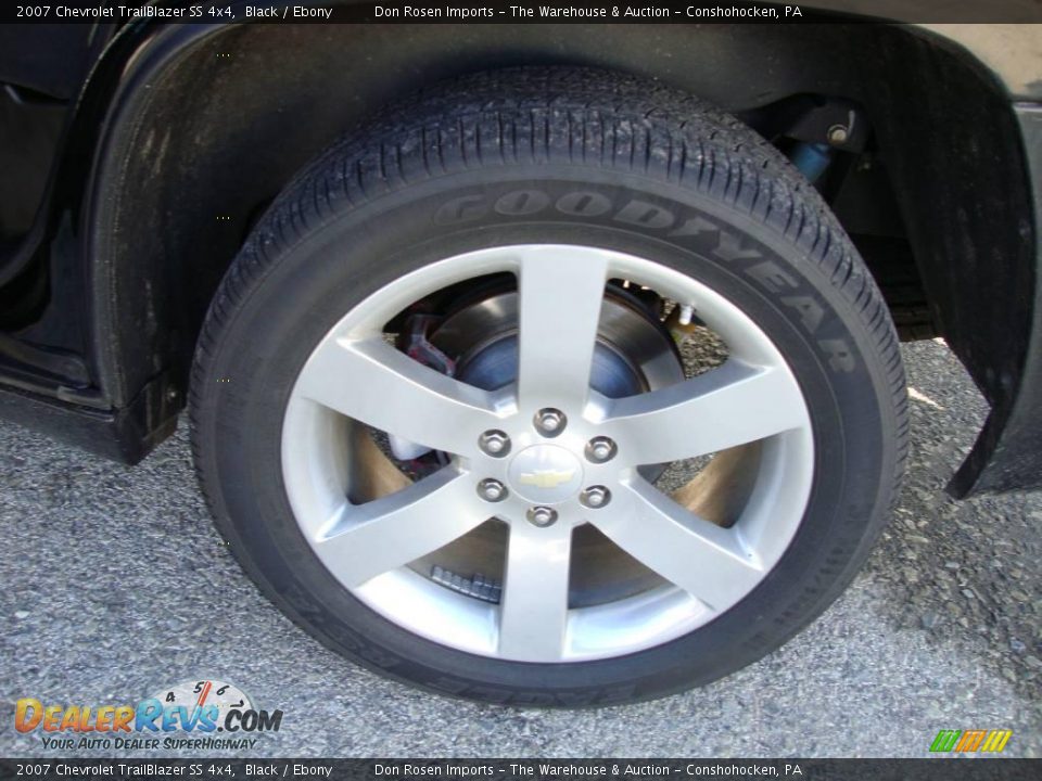 2007 Chevrolet TrailBlazer SS 4x4 Black / Ebony Photo #30