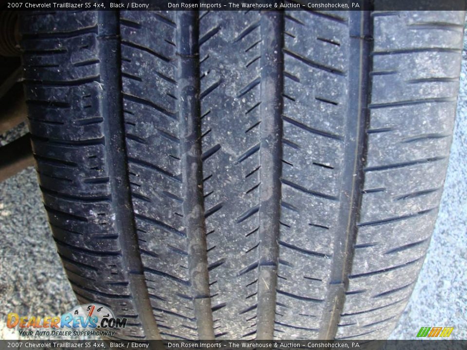 2007 Chevrolet TrailBlazer SS 4x4 Black / Ebony Photo #34