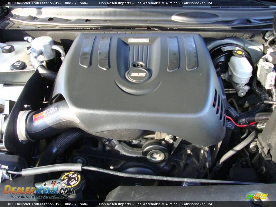2007 Chevrolet TrailBlazer SS 4x4 Black / Ebony Photo #35