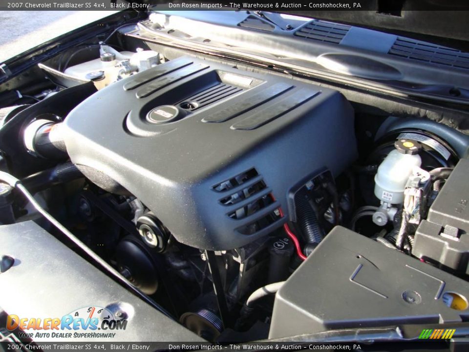 2007 Chevrolet TrailBlazer SS 4x4 Black / Ebony Photo #36