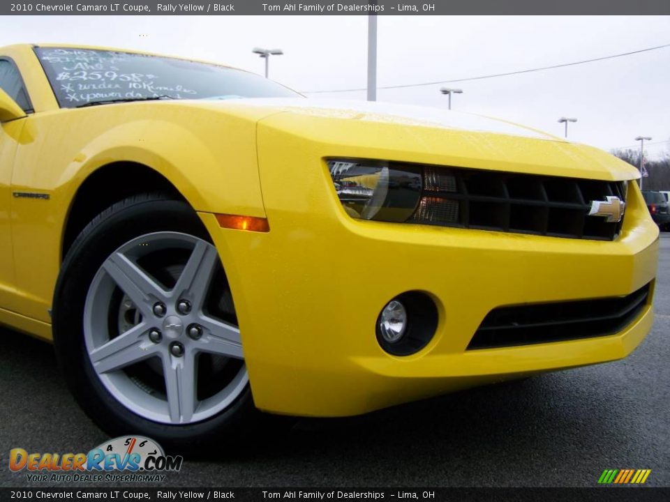 2010 Chevrolet Camaro LT Coupe Rally Yellow / Black Photo #2