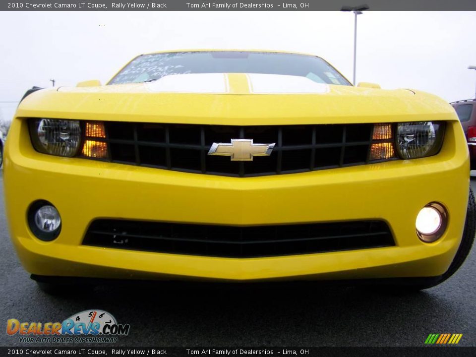 2010 Chevrolet Camaro LT Coupe Rally Yellow / Black Photo #4