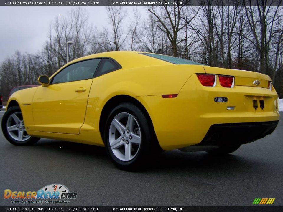 2010 Chevrolet Camaro LT Coupe Rally Yellow / Black Photo #6