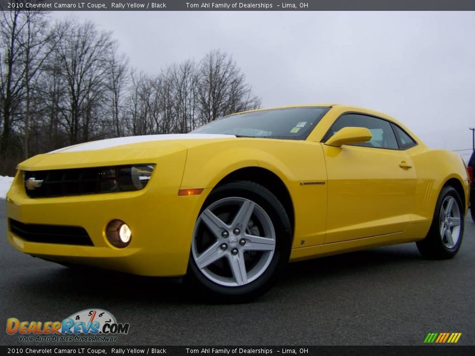 2010 Chevrolet Camaro LT Coupe Rally Yellow / Black Photo #7