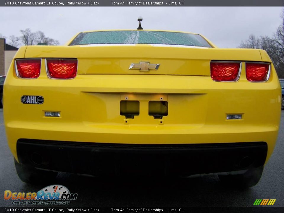 2010 Chevrolet Camaro LT Coupe Rally Yellow / Black Photo #8