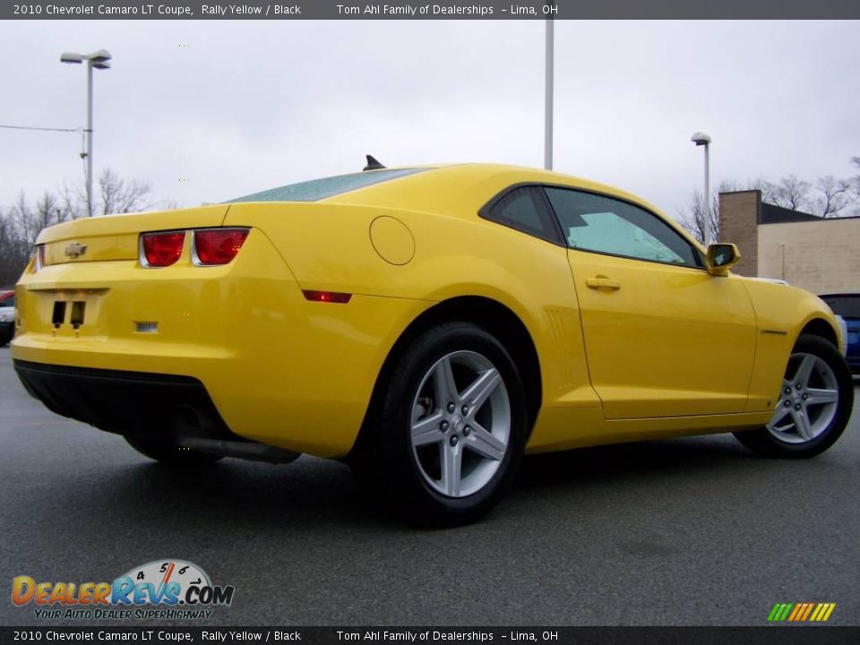 2010 Chevrolet Camaro LT Coupe Rally Yellow / Black Photo #10