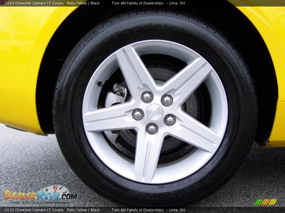 2010 Chevrolet Camaro LT Coupe Rally Yellow / Black Photo #11