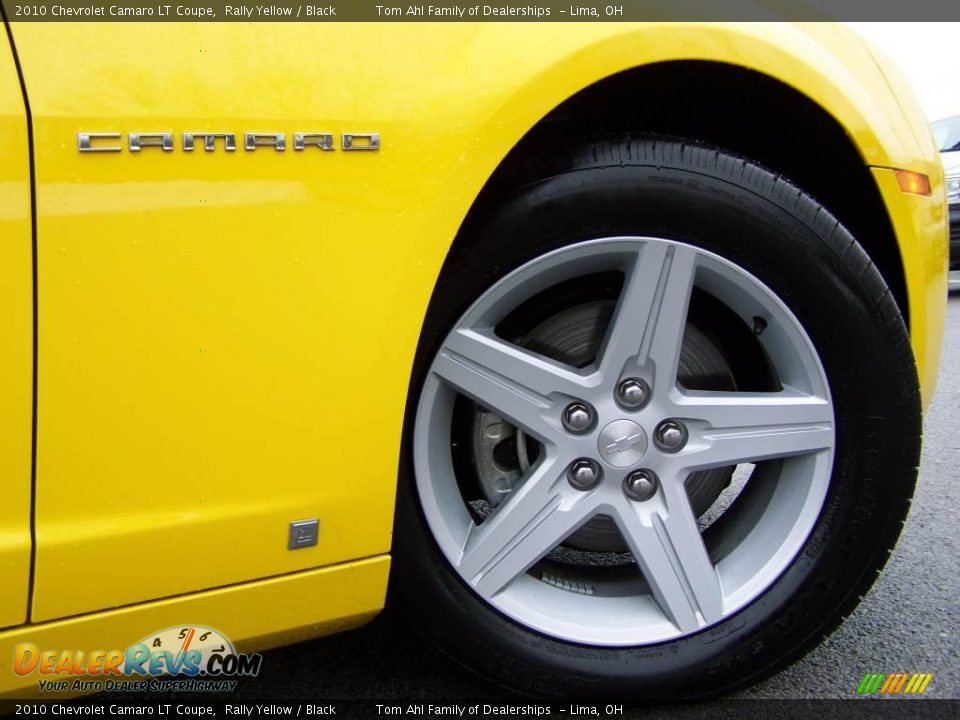 2010 Chevrolet Camaro LT Coupe Rally Yellow / Black Photo #12