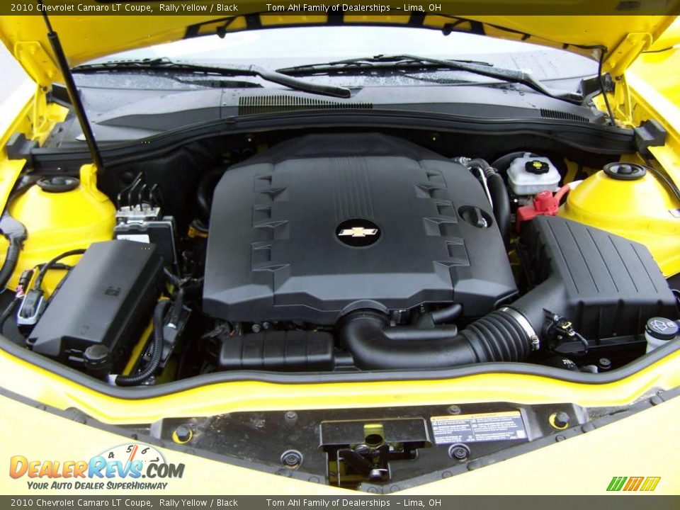 2010 Chevrolet Camaro LT Coupe Rally Yellow / Black Photo #22
