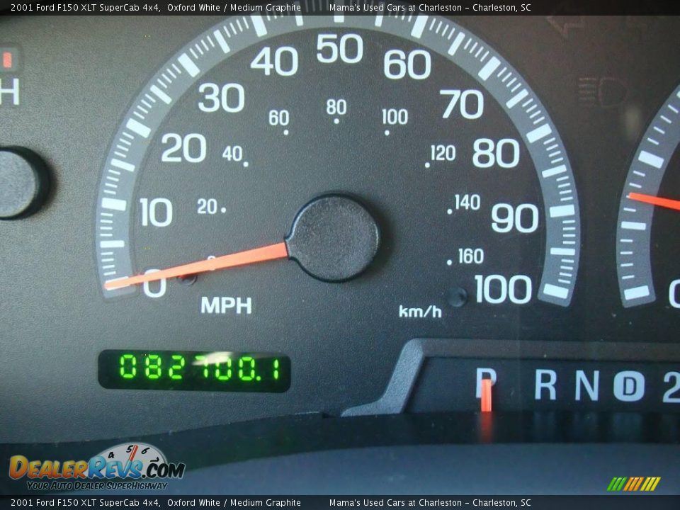 2001 Ford F150 XLT SuperCab 4x4 Oxford White / Medium Graphite Photo #22