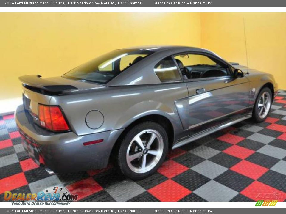 2004 Ford Mustang Mach 1 Coupe Dark Shadow Grey Metallic / Dark Charcoal Photo #6