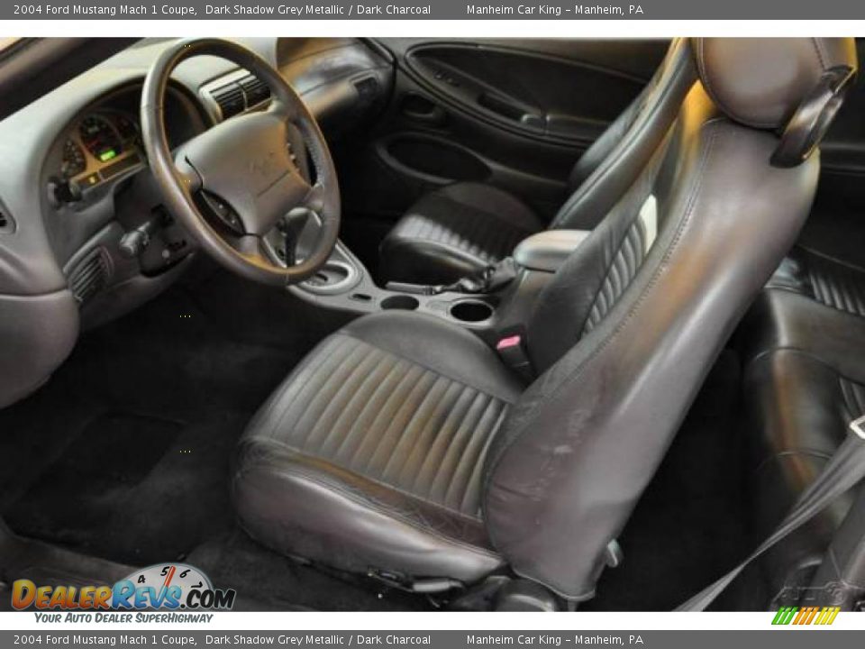 2004 Ford Mustang Mach 1 Coupe Dark Shadow Grey Metallic / Dark Charcoal Photo #8