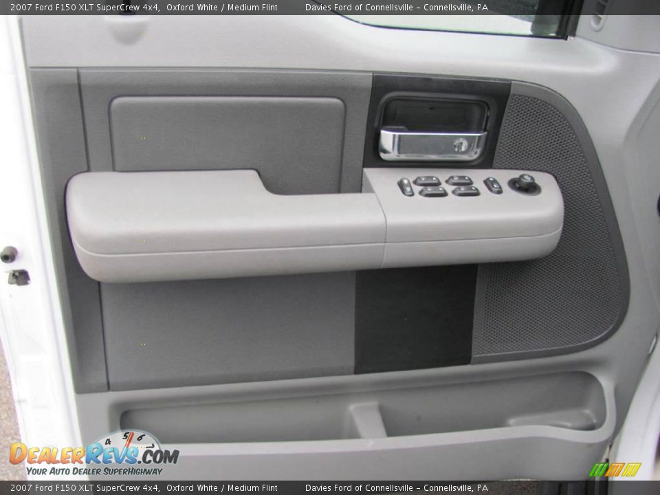 2007 Ford F150 XLT SuperCrew 4x4 Oxford White / Medium Flint Photo #8