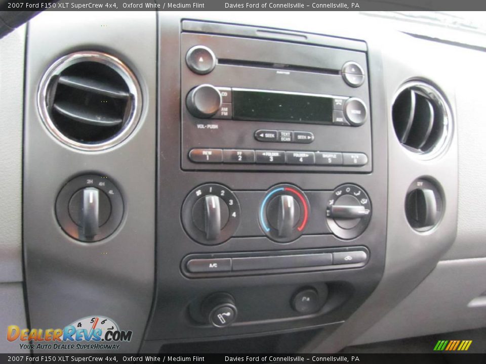2007 Ford F150 XLT SuperCrew 4x4 Oxford White / Medium Flint Photo #10