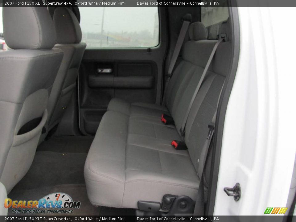 2007 Ford F150 XLT SuperCrew 4x4 Oxford White / Medium Flint Photo #13