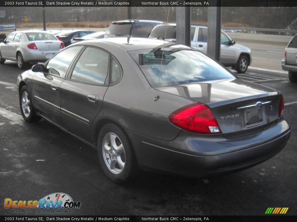 2003 Ford Taurus SE Dark Shadow Grey Metallic / Medium Graphite Photo #4