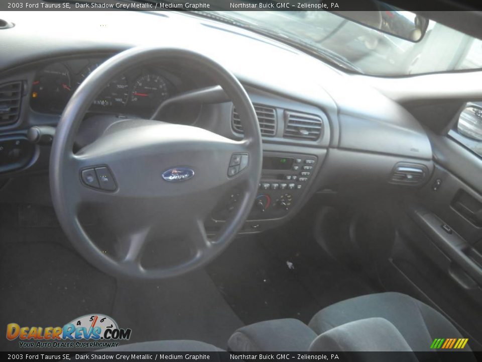 2003 Ford Taurus SE Dark Shadow Grey Metallic / Medium Graphite Photo #7