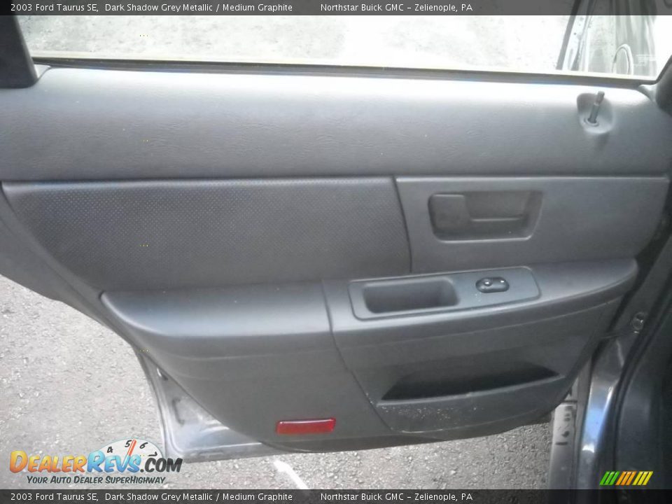 2003 Ford Taurus SE Dark Shadow Grey Metallic / Medium Graphite Photo #10