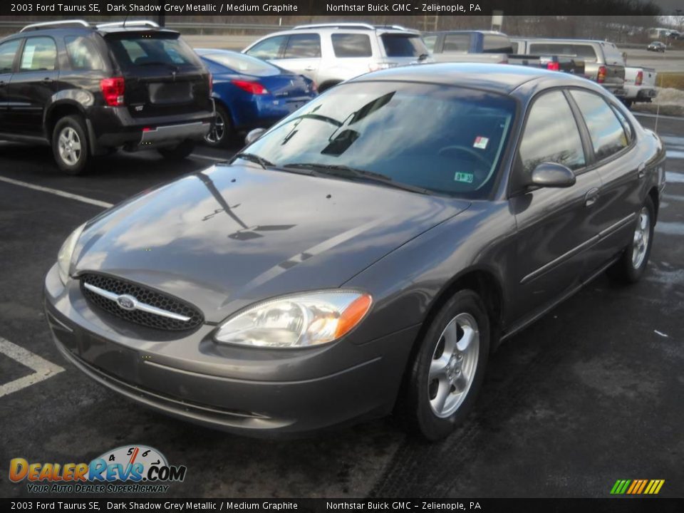 2003 Ford Taurus SE Dark Shadow Grey Metallic / Medium Graphite Photo #13